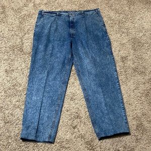 Vintage Levi’s Silvertab Men’s Size 46x32 Baggy Skater Flap Pocket Pleated USA